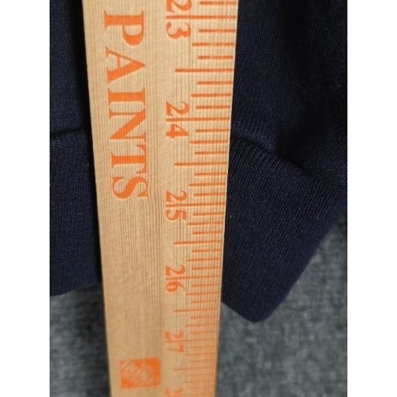 Vintage Tultex Maximum Sweats Whatever Graphic Navy Blue Sweatshirt Mens Large - Picture 4 of 9